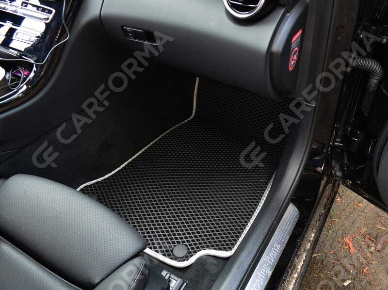 Ворсовые коврики на Mercedes C (W205) 2014&nbsp;-&nbsp;2023 в Хабаровске