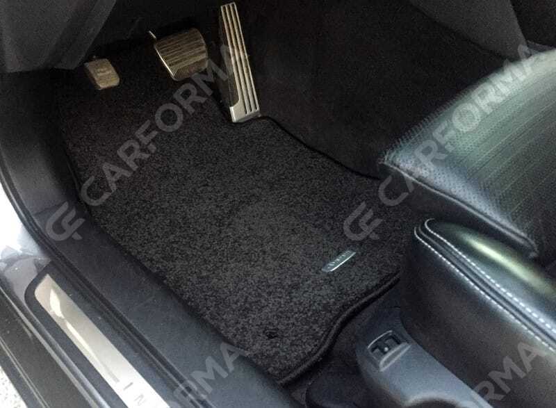 Ворсовые коврики на Infiniti Q50 2014&nbsp;-&nbsp;2024 в Хабаровске