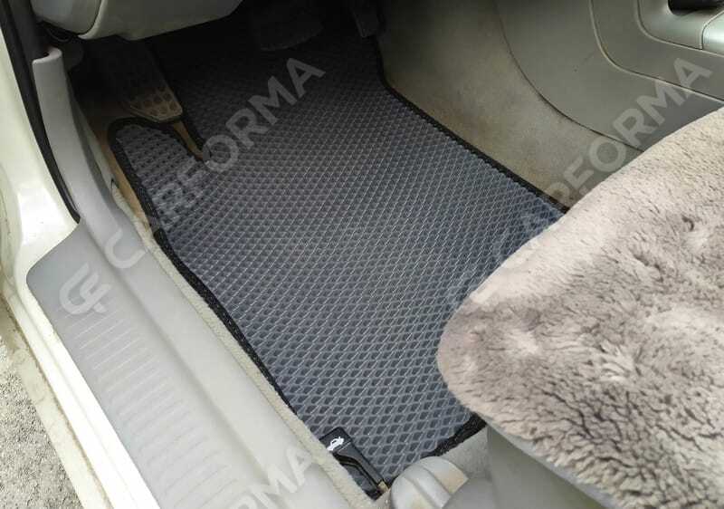 Ворсовые коврики на Mitsubishi Galant VIII 1996&nbsp;-&nbsp;2005 в Хабаровске