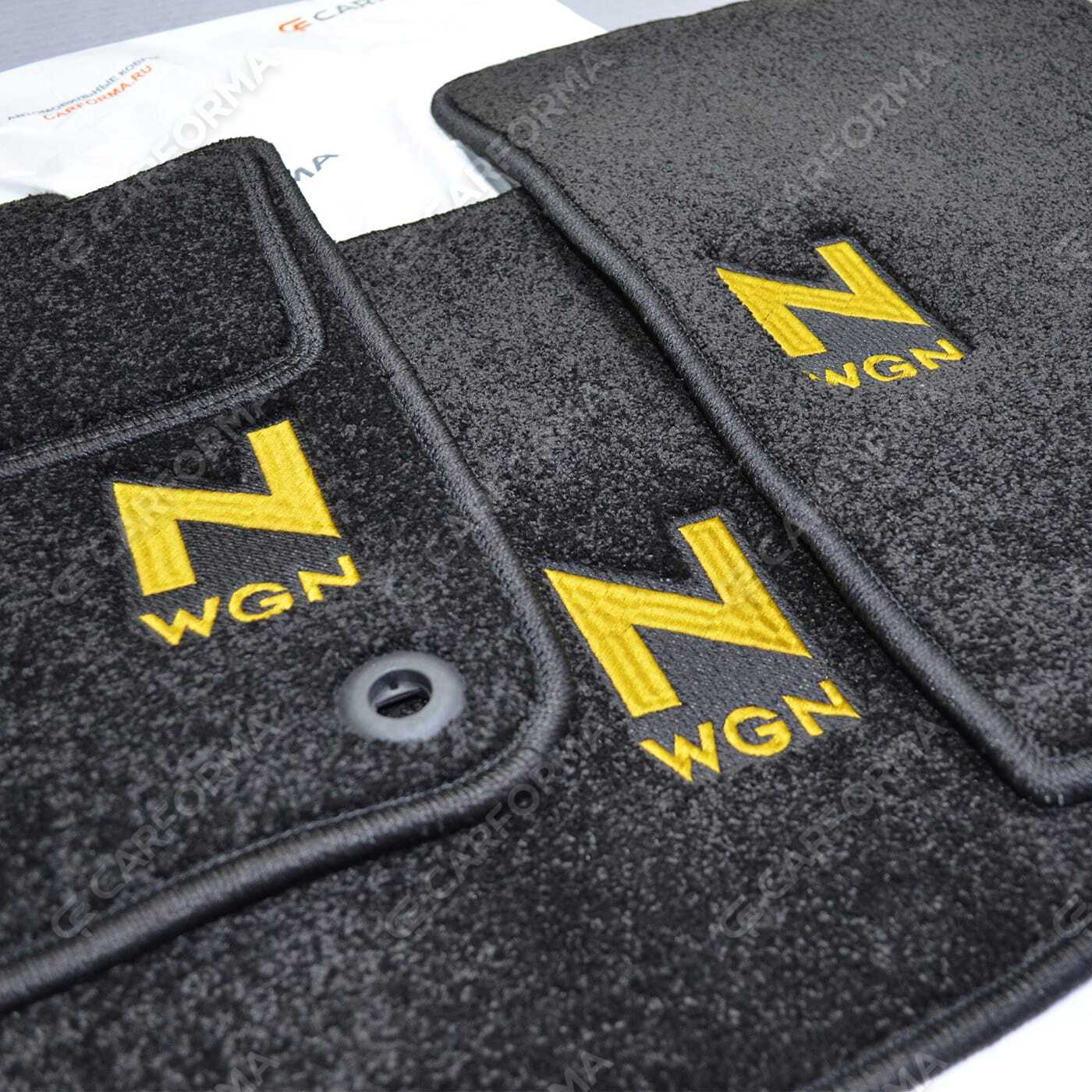 Ворсовые коврики на Honda N-WGN II 2019&nbsp;-&nbsp;2026 в Хабаровске