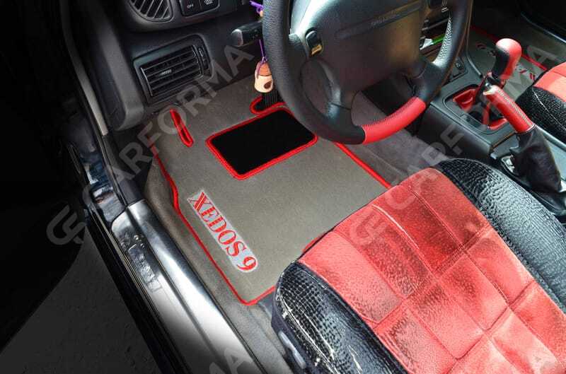 Ворсовые коврики на Mazda Xedos 9 1993&nbsp;-&nbsp;2003 в Хабаровске
