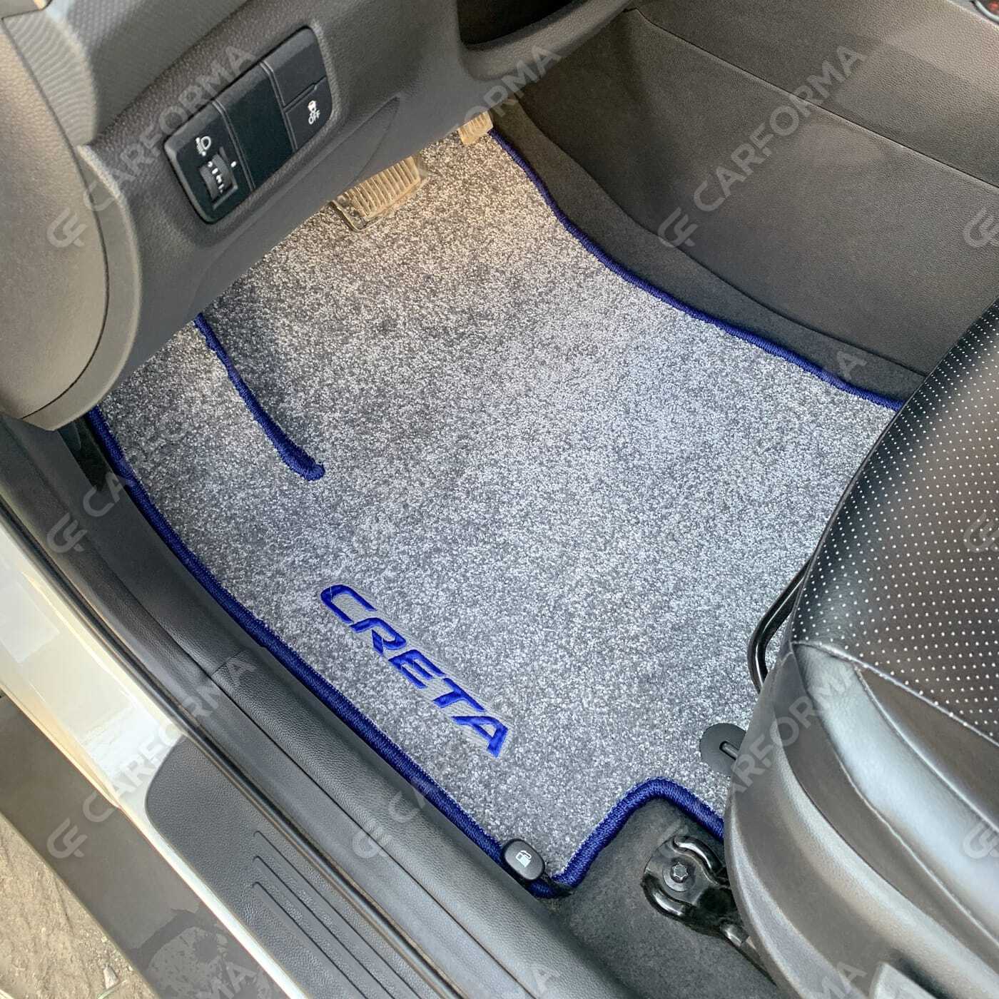 Ворсовые коврики на Hyundai Creta I 2016&nbsp;-&nbsp;2021 в Хабаровске