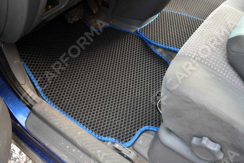 Ворсовые коврики на Mazda MPV II 1999&nbsp;-&nbsp;2006 в Хабаровске