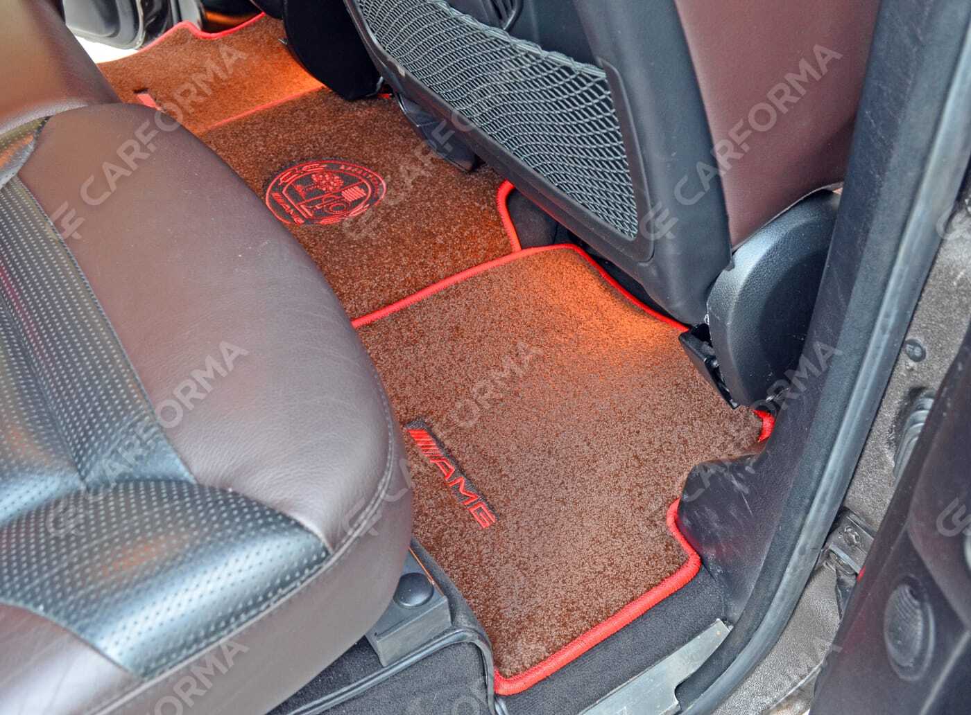 Ворсовые коврики на Mercedes G (W463) рестайлинг 2001&nbsp;-&nbsp;2018 в Хабаровске