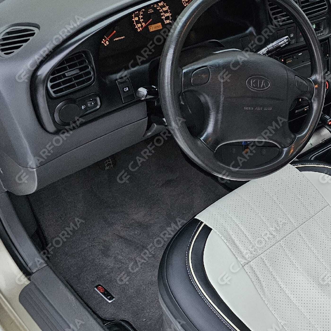 Коврики на KIA Spectra 2000&nbsp;-&nbsp;2011 в Хабаровске