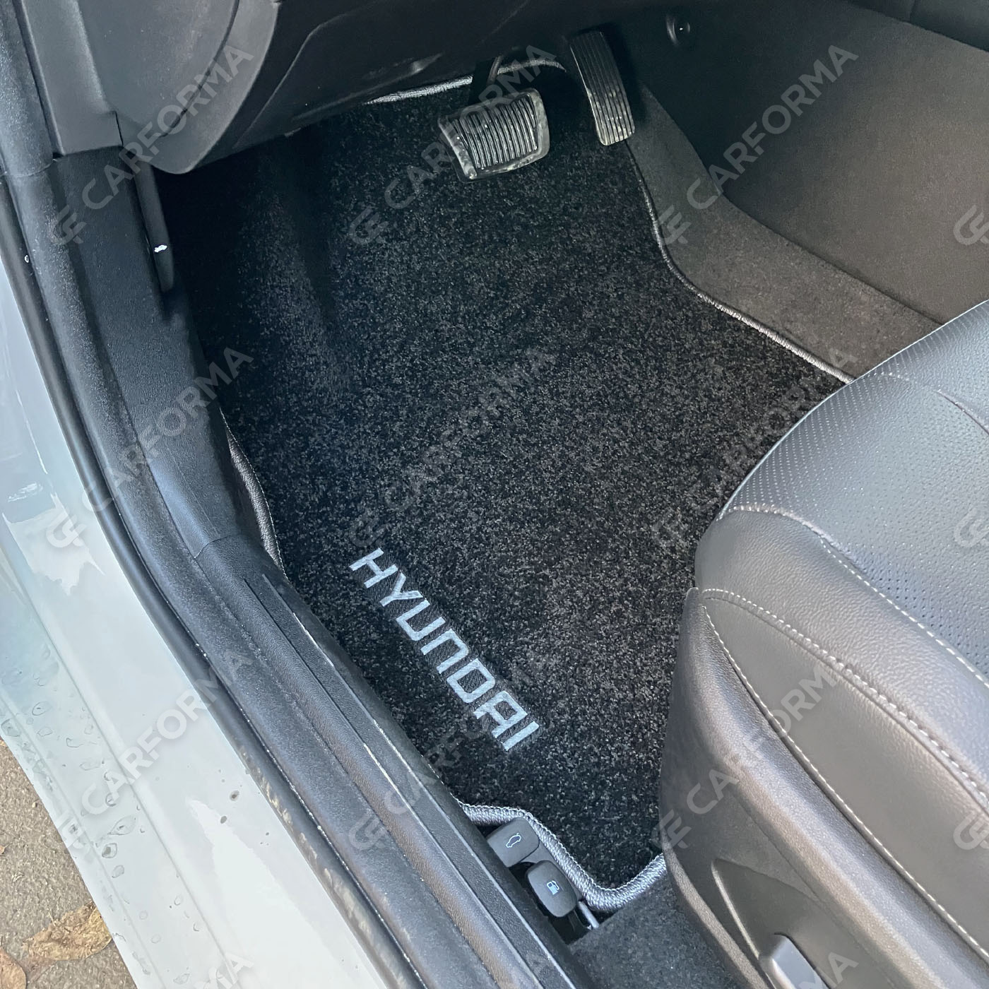 Ворсовые коврики на Hyundai Elantra 7 (CN7) 2020&nbsp;-&nbsp;2026 в Хабаровске