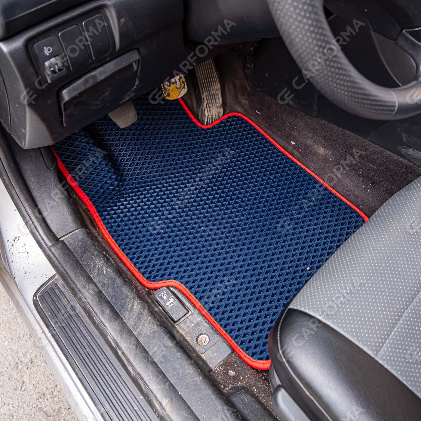 Ворсовые коврики на Honda Accord 7 2002&nbsp;-&nbsp;2008 в Хабаровске