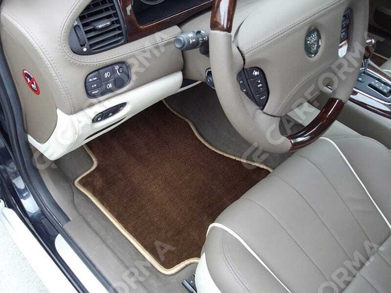 Ворсовые коврики на Jaguar S-Type 1998&nbsp;-&nbsp;2008 в Хабаровске