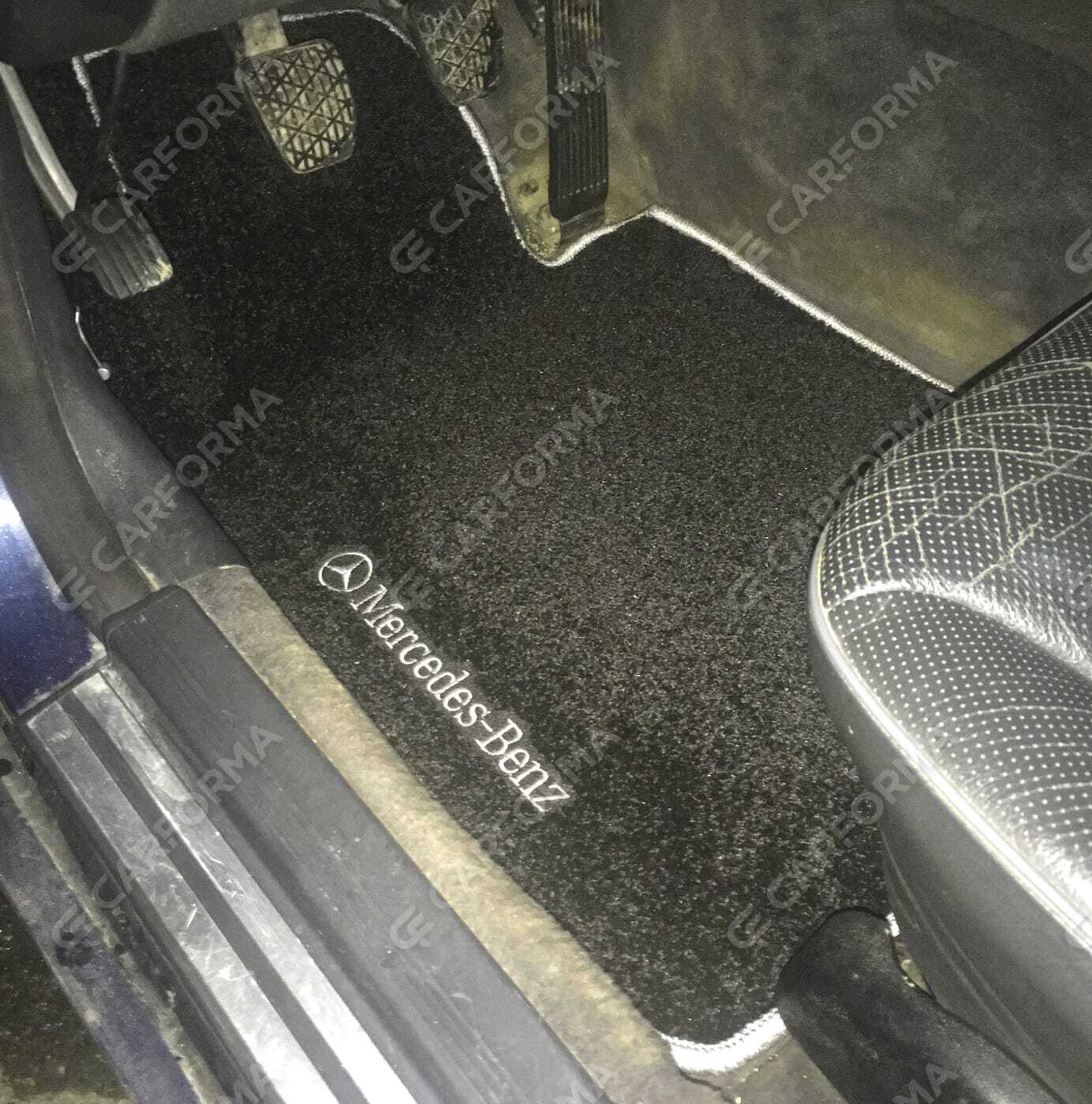 Ворсовые коврики на Mercedes E (W210) 1995&nbsp;-&nbsp;2002 в Хабаровске