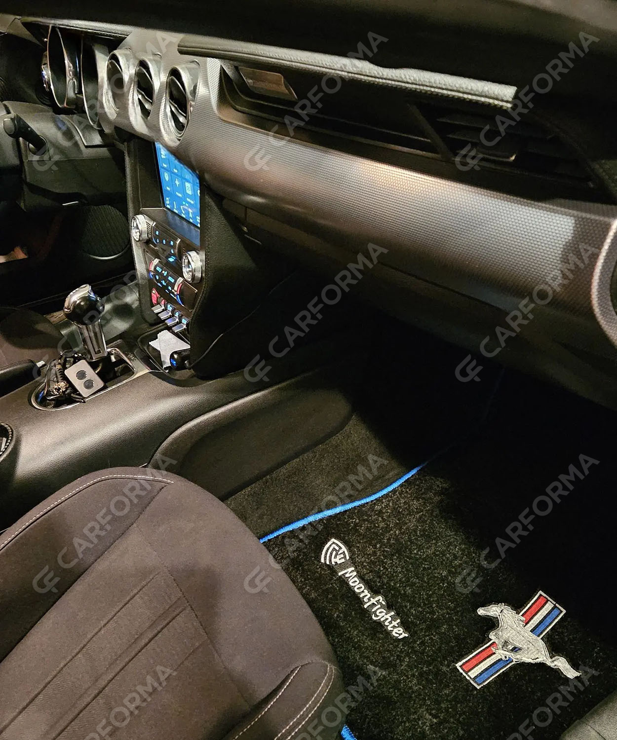 Ворсовые коврики на Ford Mustang VI 2013&nbsp;-&nbsp;2023 в Хабаровске
