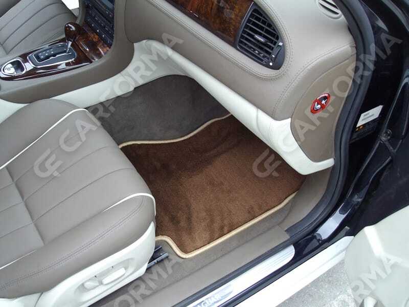 Ворсовые коврики на Jaguar S-Type 1998&nbsp;-&nbsp;2008 в Хабаровске