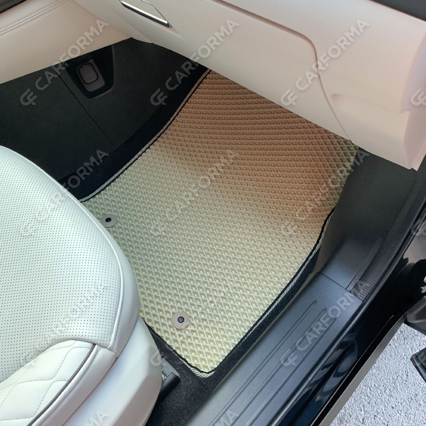 Ворсовые коврики на Mazda CX9 II 2015&nbsp;-&nbsp;2026 в Хабаровске