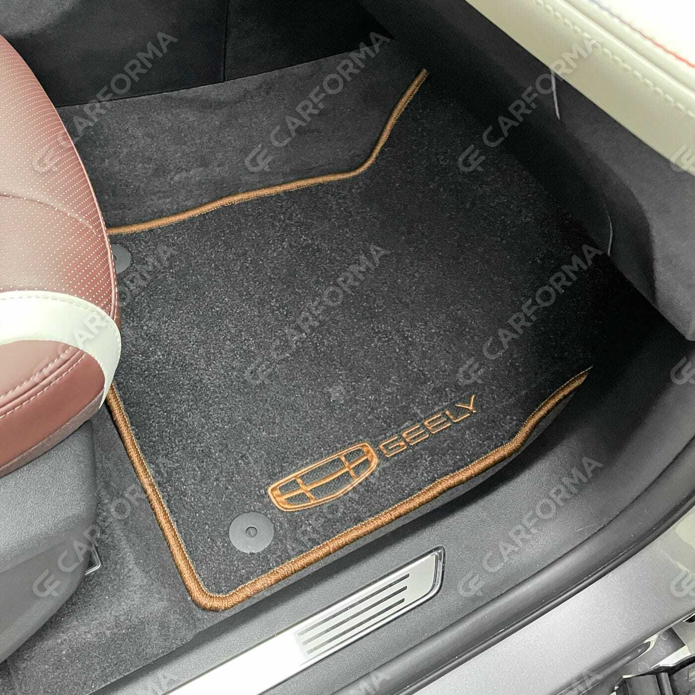 Ворсовые коврики на Geely Monjaro Гибрид 2022&nbsp;-&nbsp;2026 в Хабаровске