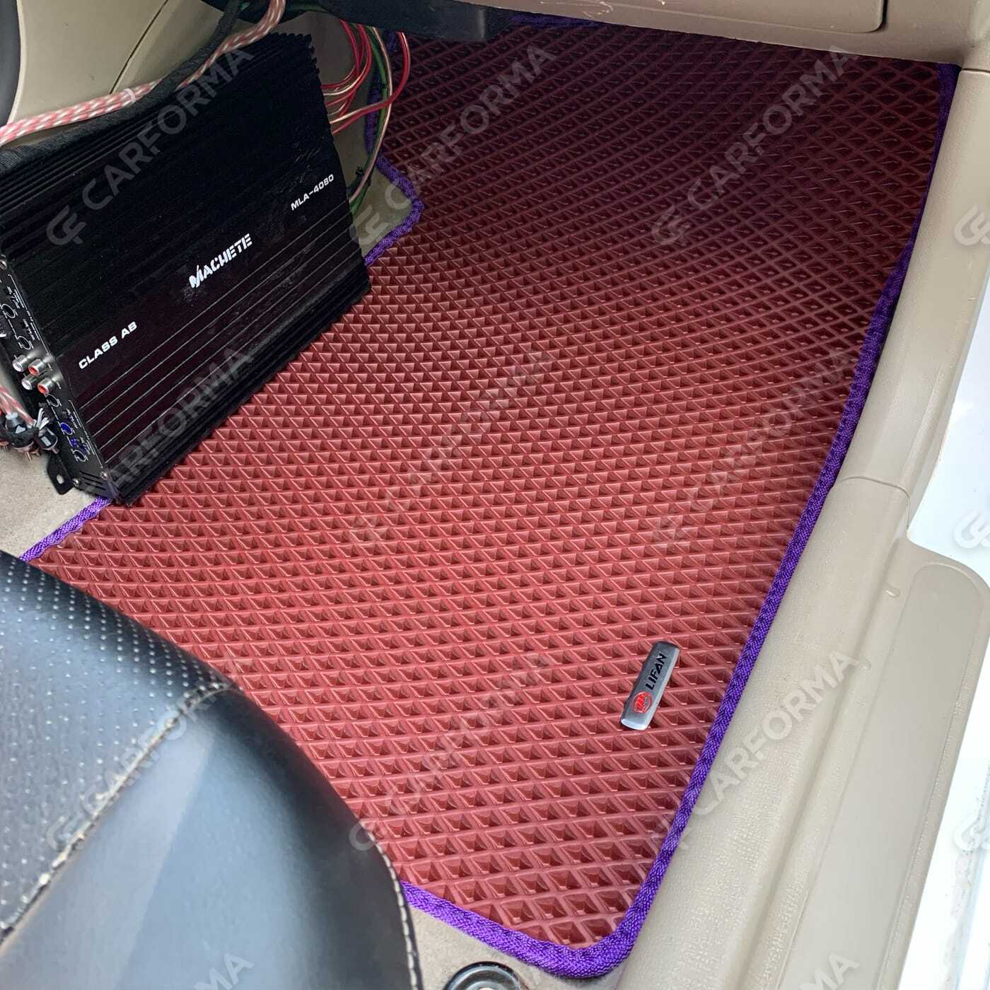 Ворсовые коврики на Lifan Smily 2008&nbsp;-&nbsp;2018 в Хабаровске