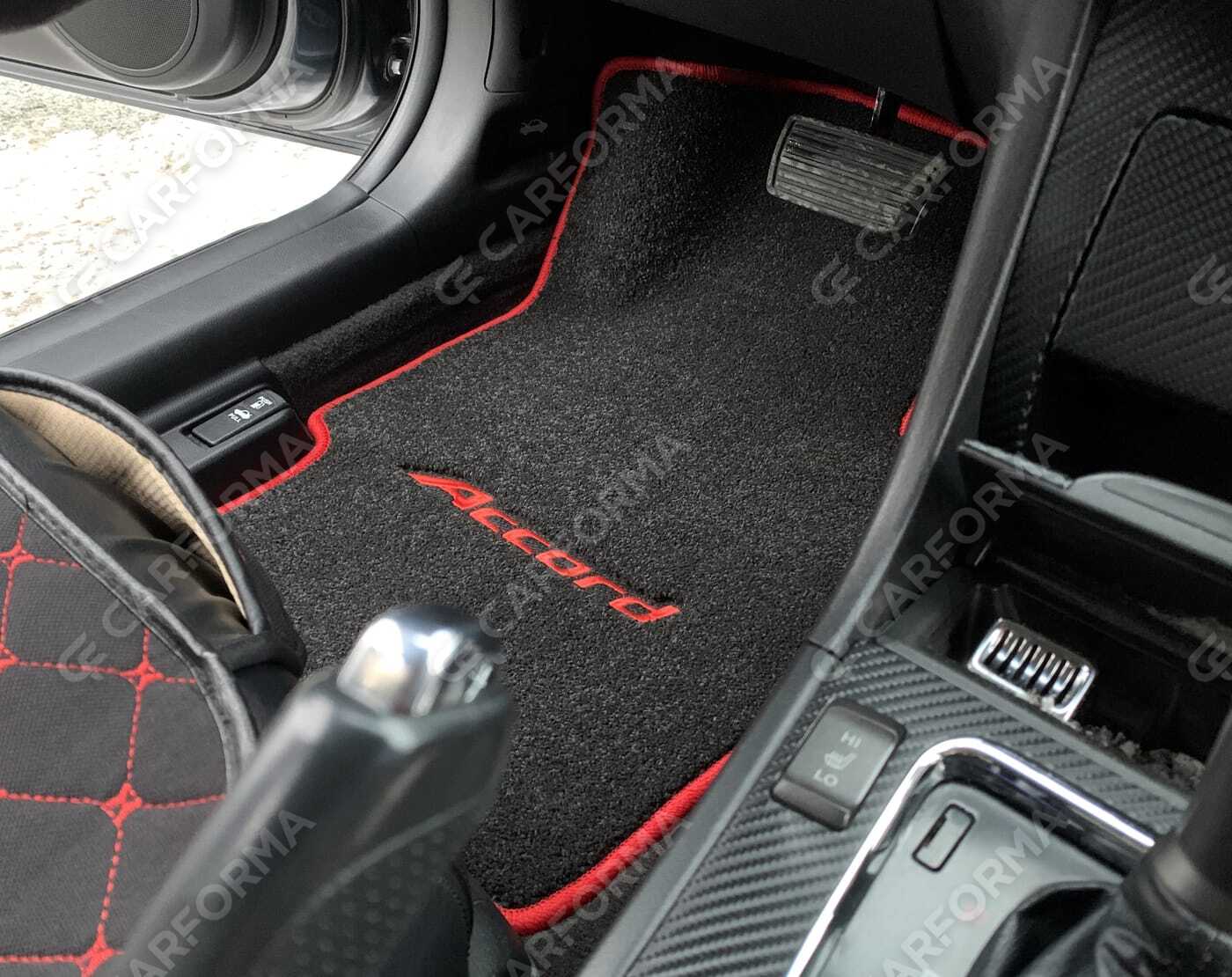 Ворсовые коврики на Honda Accord 7 2002&nbsp;-&nbsp;2008 в Хабаровске