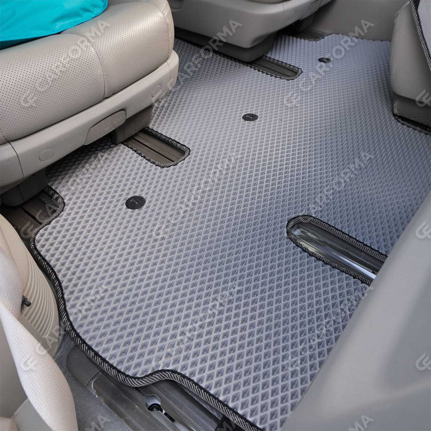 EVA коврики на KIA Carnival III 9 мест и 11 мест 2014&nbsp;-&nbsp;2021 в Хабаровске