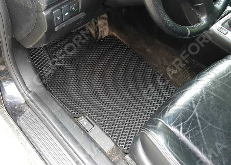 Ворсовые коврики на Honda Accord 7 2002&nbsp;-&nbsp;2008 в Хабаровске