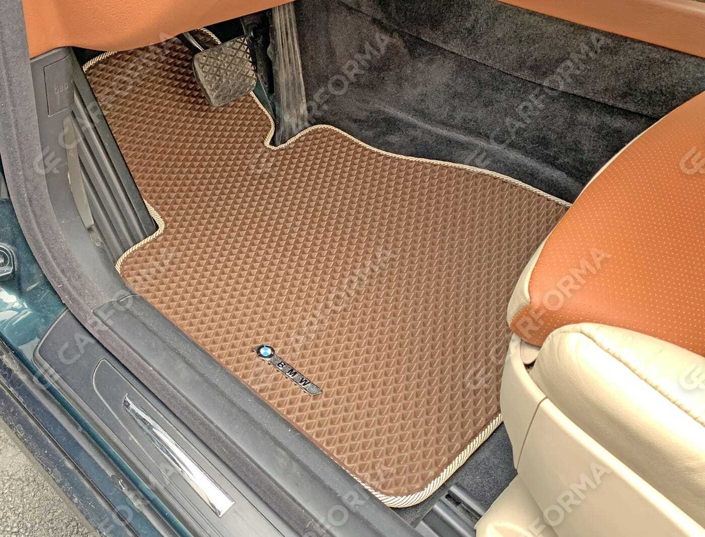 Ворсовые коврики на BMW 7 (E65/E66) 2001&nbsp;-&nbsp;2008 в Хабаровске