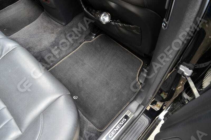 Ворсовые коврики на Hyundai Genesis I 2008&nbsp;-&nbsp;2014 в Хабаровске