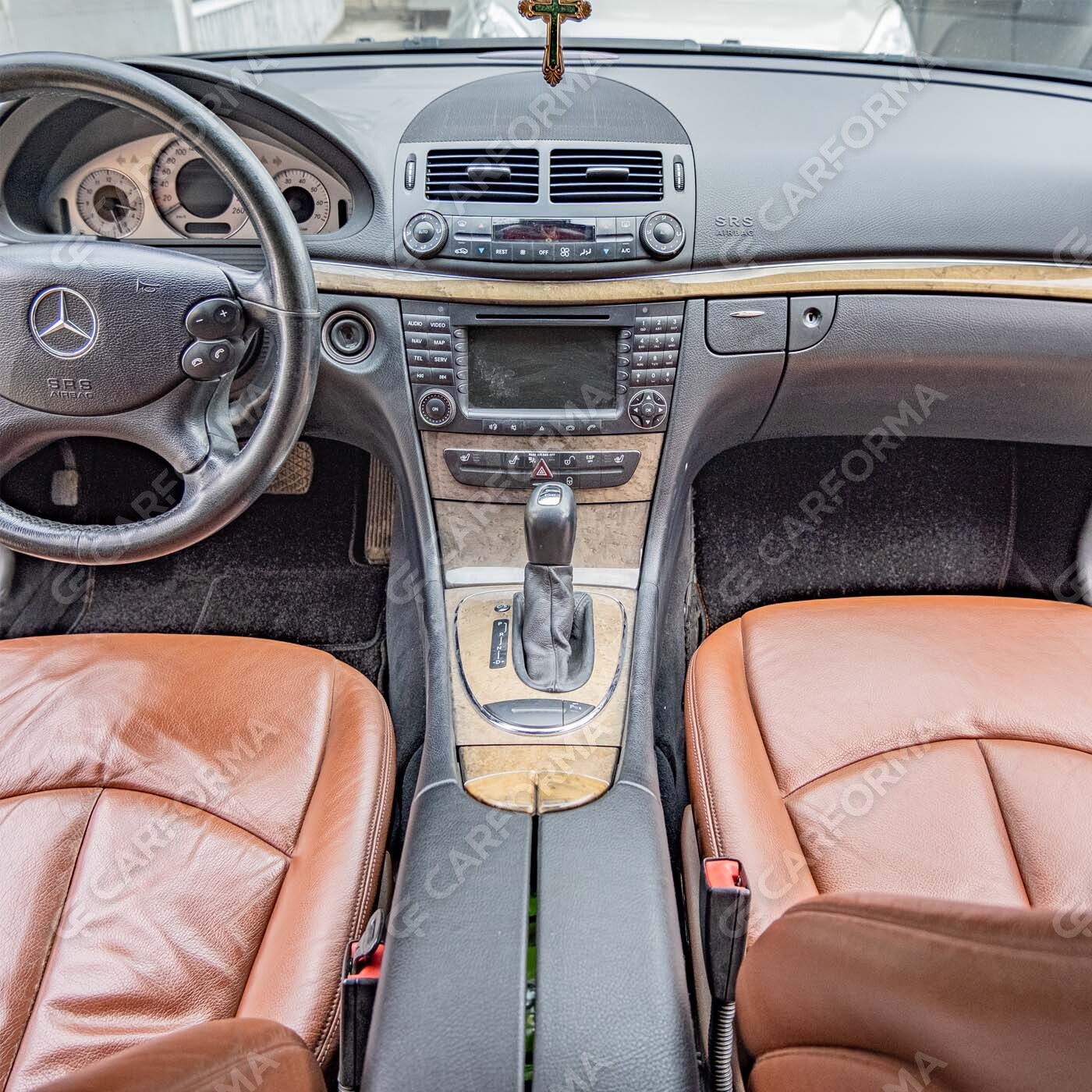 Ворсовые коврики на Mercedes E (W211) 2002&nbsp;-&nbsp;2009 в Хабаровске