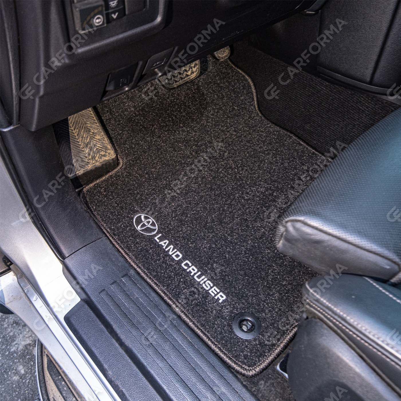 Ворсовые коврики на Toyota Land Cruiser Prado 150 2009&nbsp;-&nbsp;2023 в Хабаровске