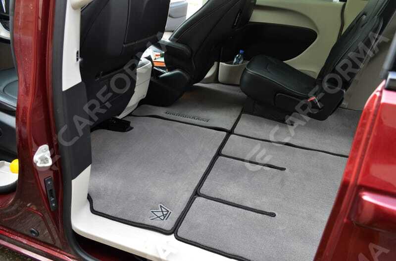 Ворсовые коврики на Chrysler Pacifica II 2016&nbsp;-&nbsp;2026 в Хабаровске