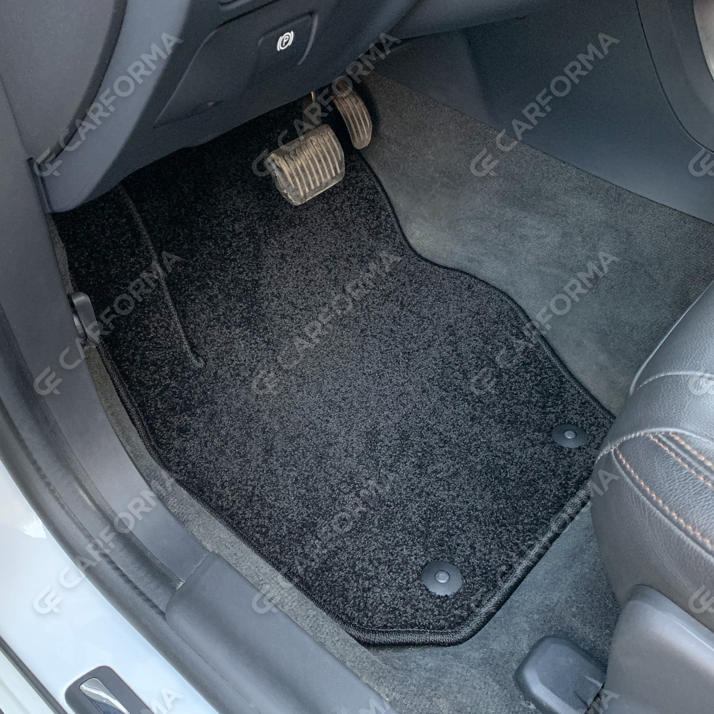 Ворсовые коврики на Volvo V60 I 2010&nbsp;-&nbsp;2018 в Хабаровске