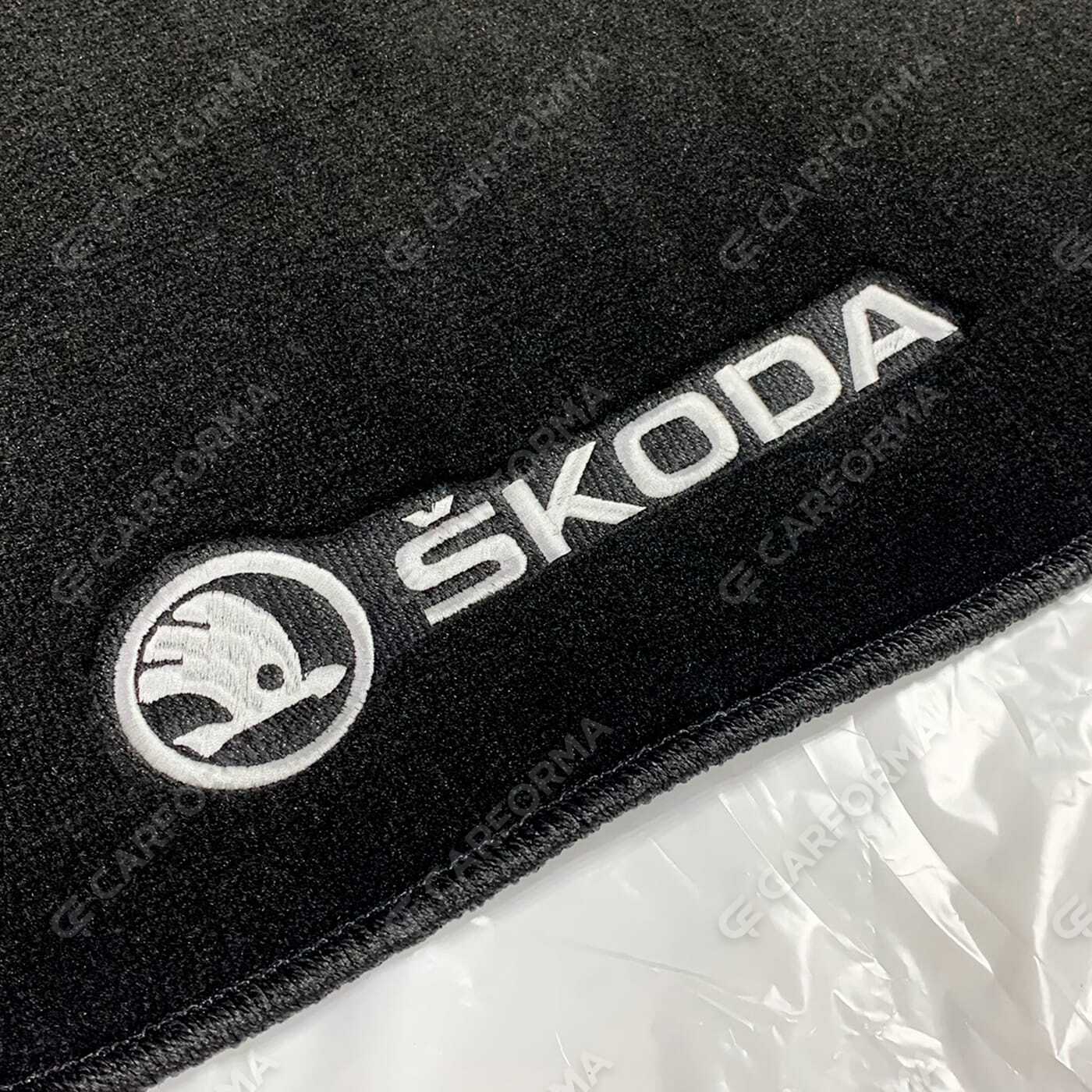 Ворсовые коврики на Skoda Rapid II 2019&nbsp;-&nbsp;2026 в Хабаровске