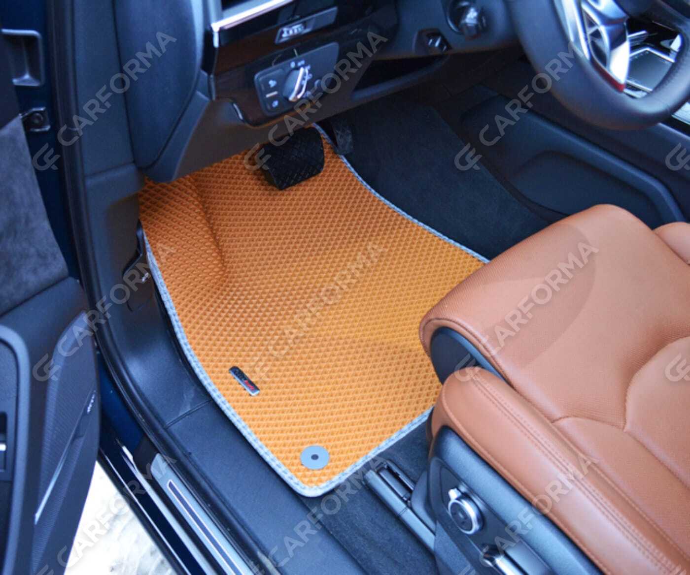 Ворсовые коврики на Audi Q7 II 2015&nbsp;-&nbsp;2026 в Хабаровске