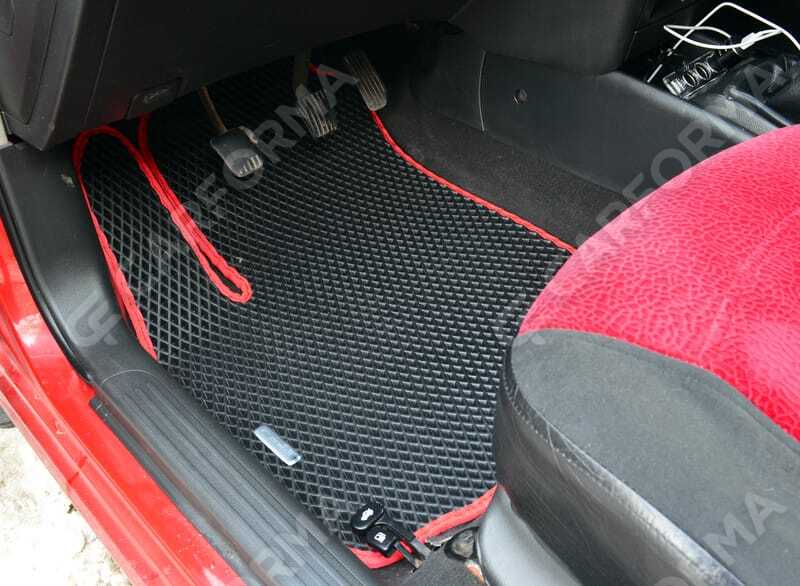 Ворсовые коврики на Chevrolet Aveo I 2002&nbsp;-&nbsp;2012 в Хабаровске