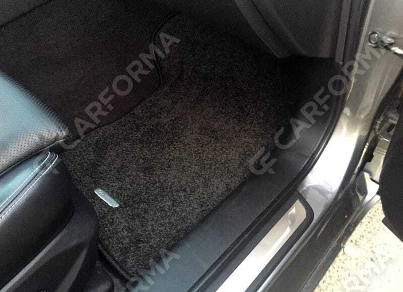 Ворсовые коврики на Infiniti Q50 2014&nbsp;-&nbsp;2024 в Хабаровске