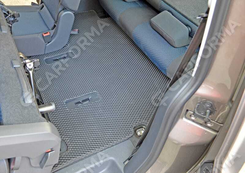 Ворсовые коврики на Volkswagen Caddy (2K) 2003&nbsp;-&nbsp;2020 в Хабаровске