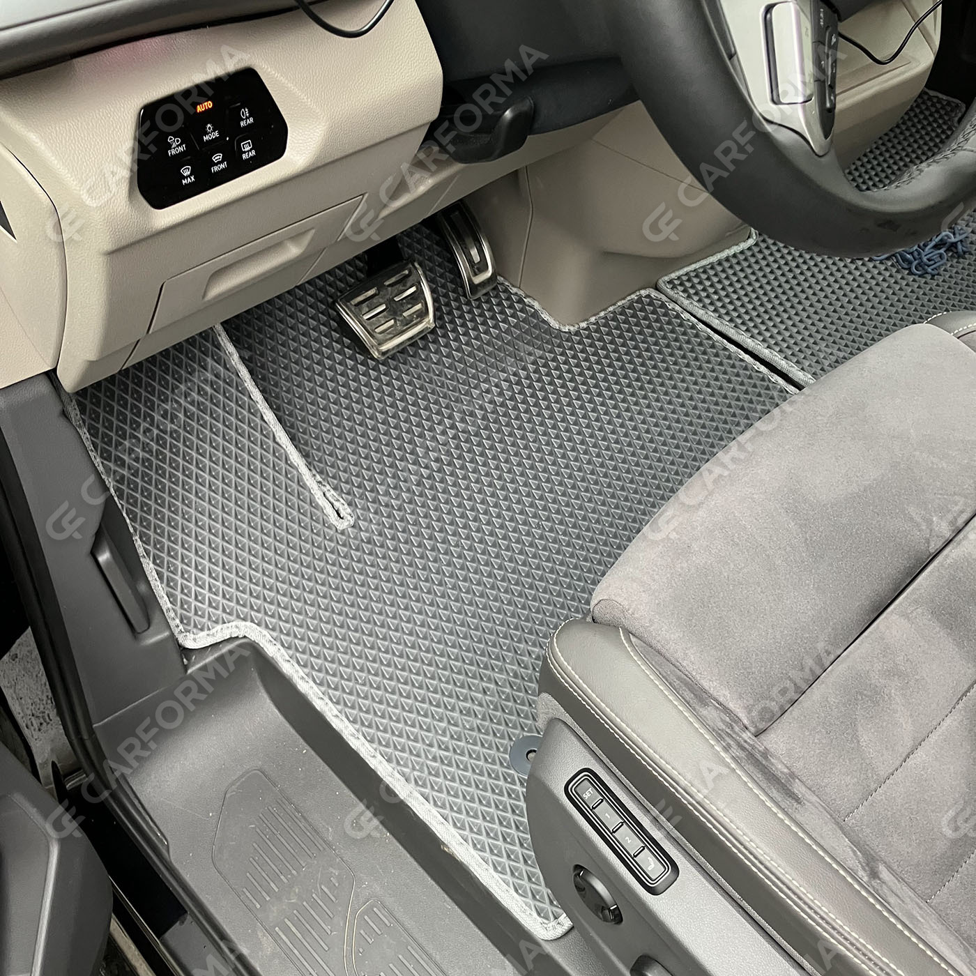 Ворсовые коврики на Volkswagen Multivan (T7) 2021&nbsp;-&nbsp;2026 в Хабаровске