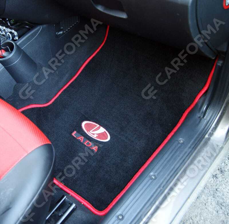 Ворсовые коврики на Lada (ВАЗ) Kalina 2004&nbsp;-&nbsp;2018 в Хабаровске