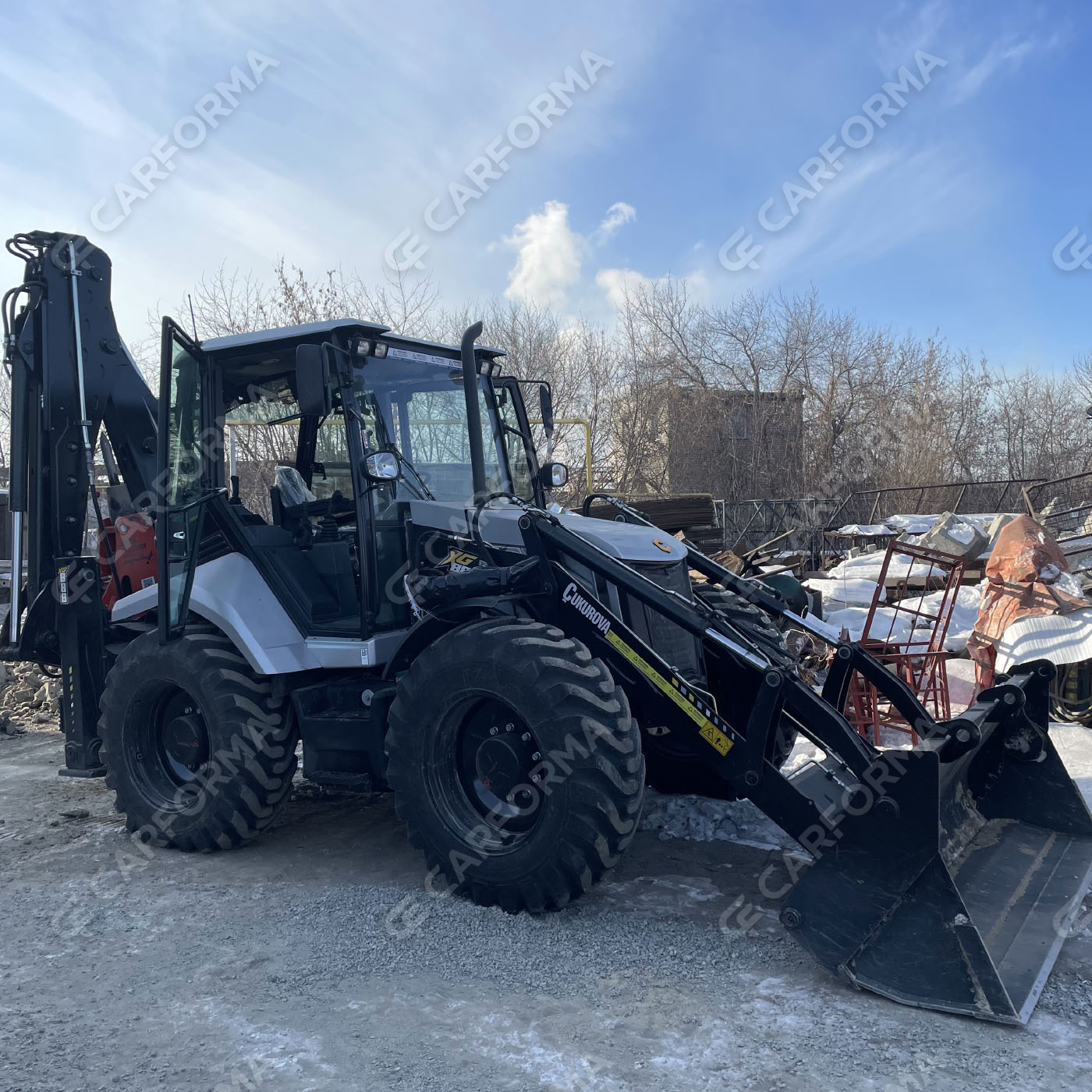 EVA коврики на Спецтехника Экскаватор-погрузчик Cukurova 888  в Хабаровске