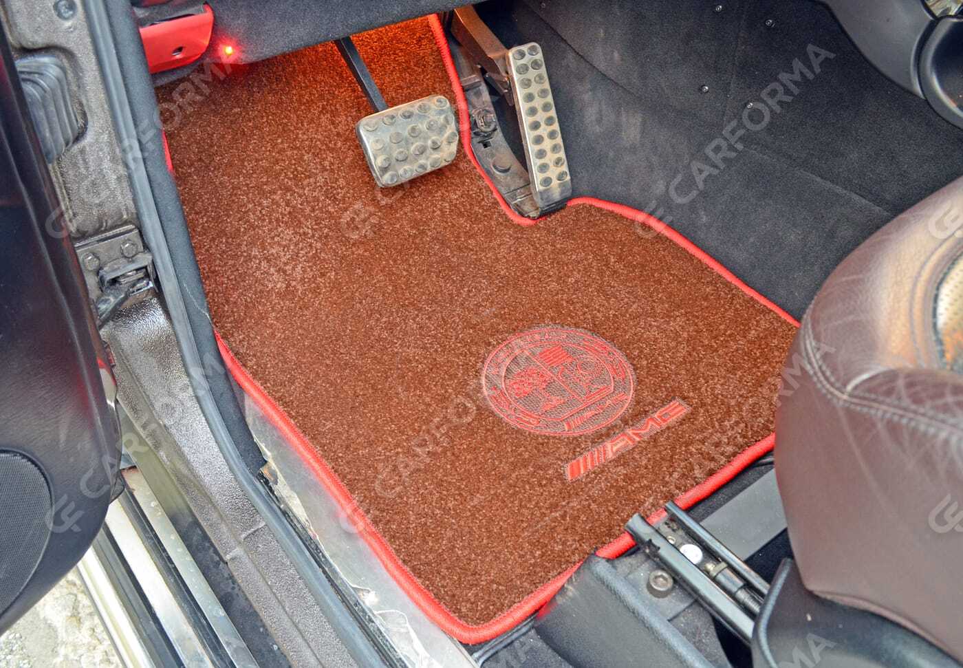 Ворсовые коврики на Mercedes G (W463) рестайлинг 2001&nbsp;-&nbsp;2018 в Хабаровске