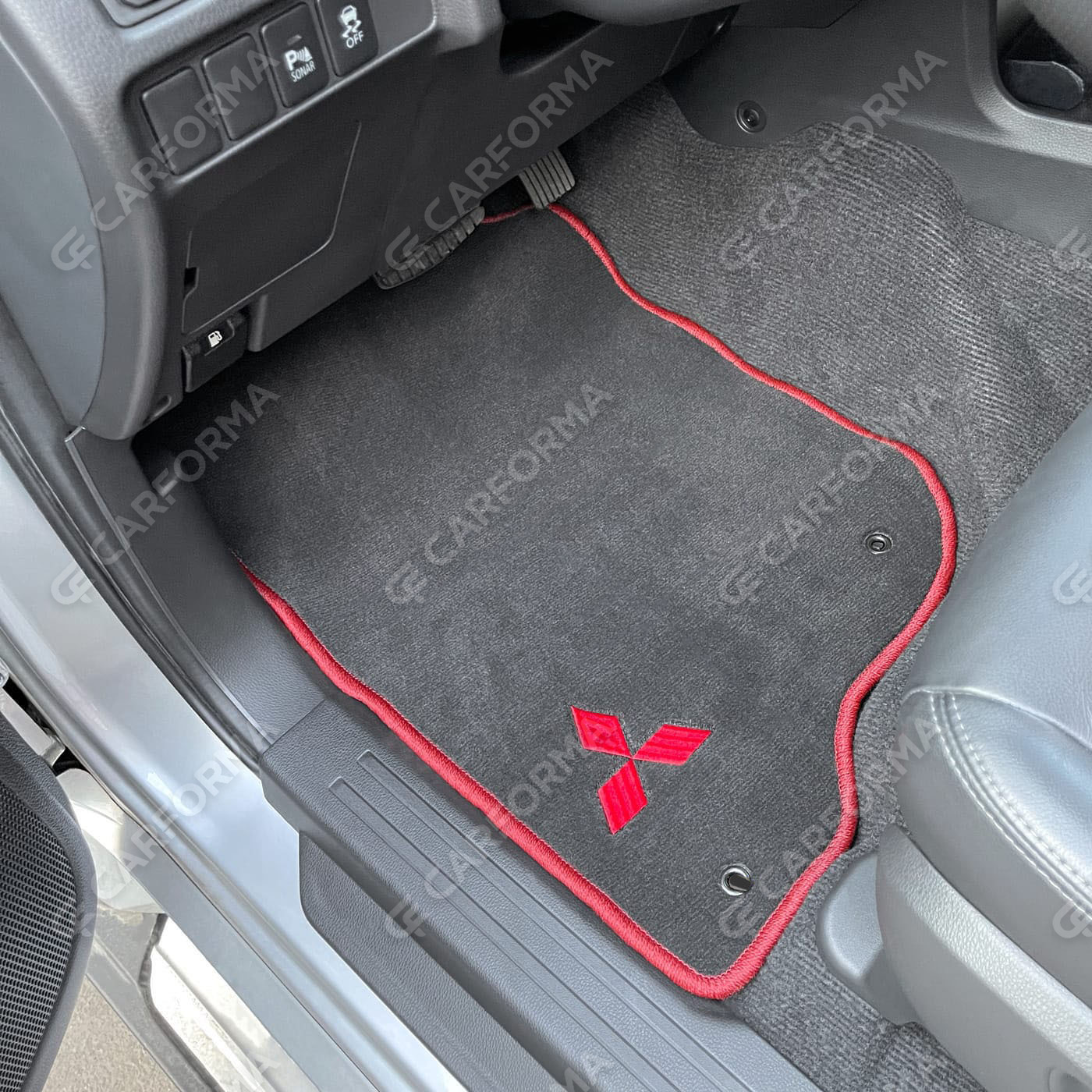 EVA коврики на Mitsubishi Pajero Sport III 2015&nbsp;-&nbsp;2026 в Хабаровске