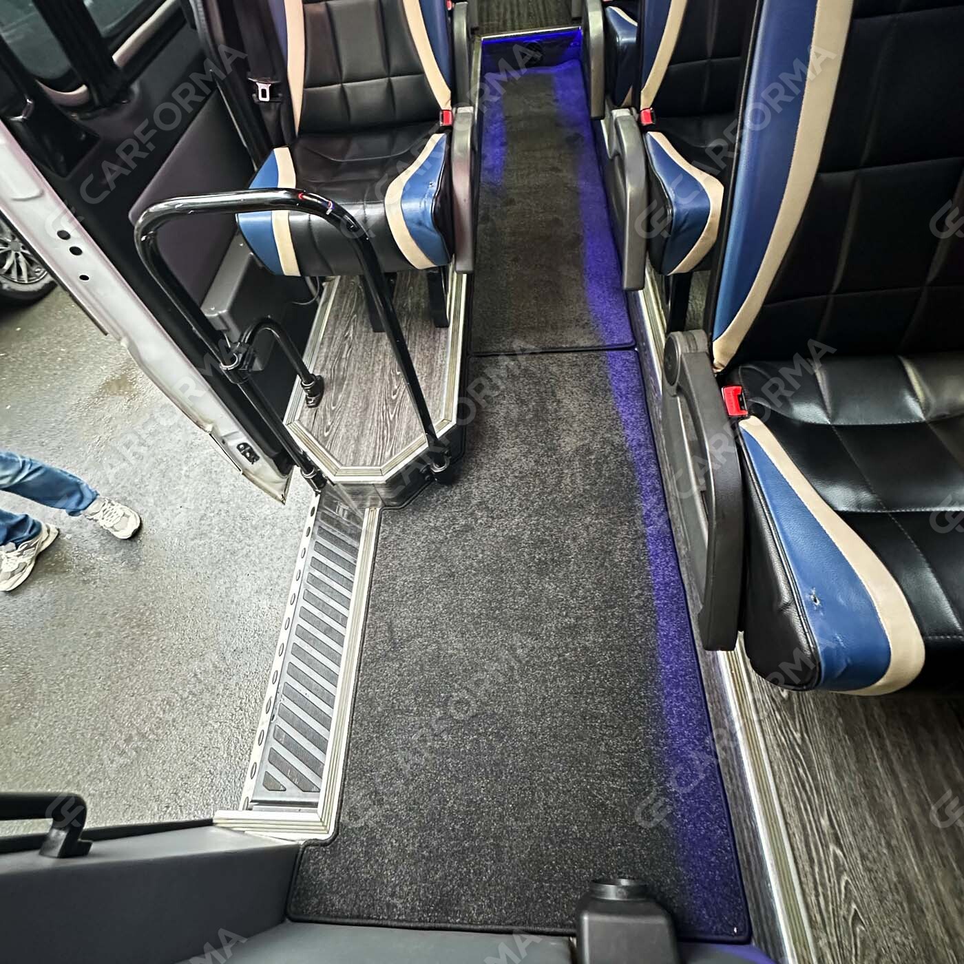 Ворсовые коврики на Mercedes Sprinter (W906) рестайлинг 2013&nbsp;-&nbsp;2018 в Хабаровске