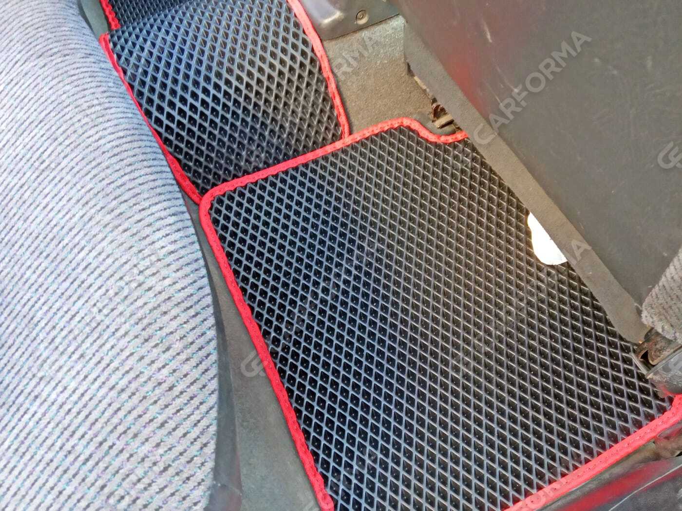 Ворсовые коврики на Honda Civic VI 4d 1995&nbsp;-&nbsp;2002 в Хабаровске