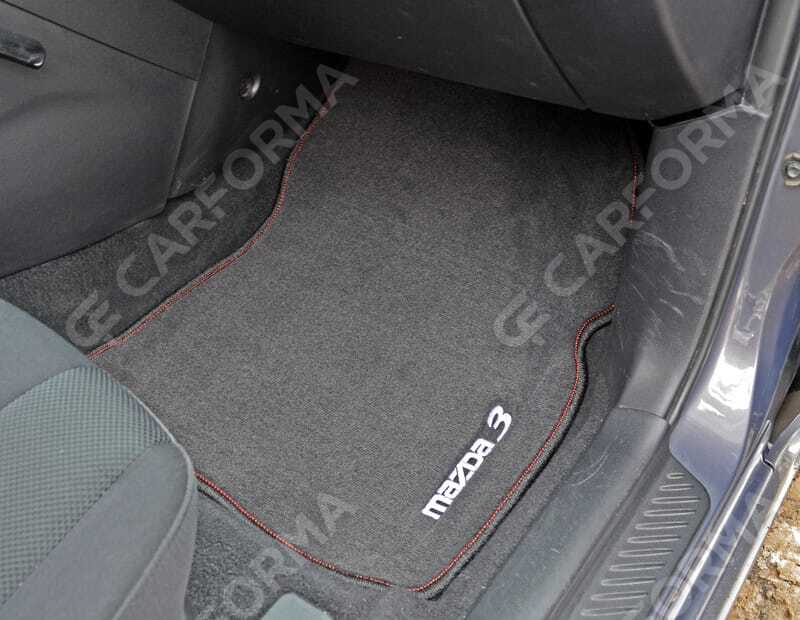 Ворсовые коврики на Mazda 3 2003&nbsp;-&nbsp;2009 в Хабаровске