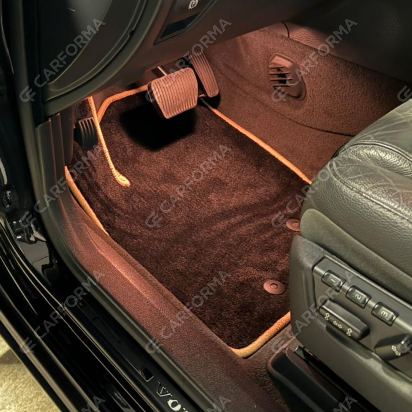 Ворсовые коврики на Volvo XC90 I 2002&nbsp;-&nbsp;2014 в Хабаровске