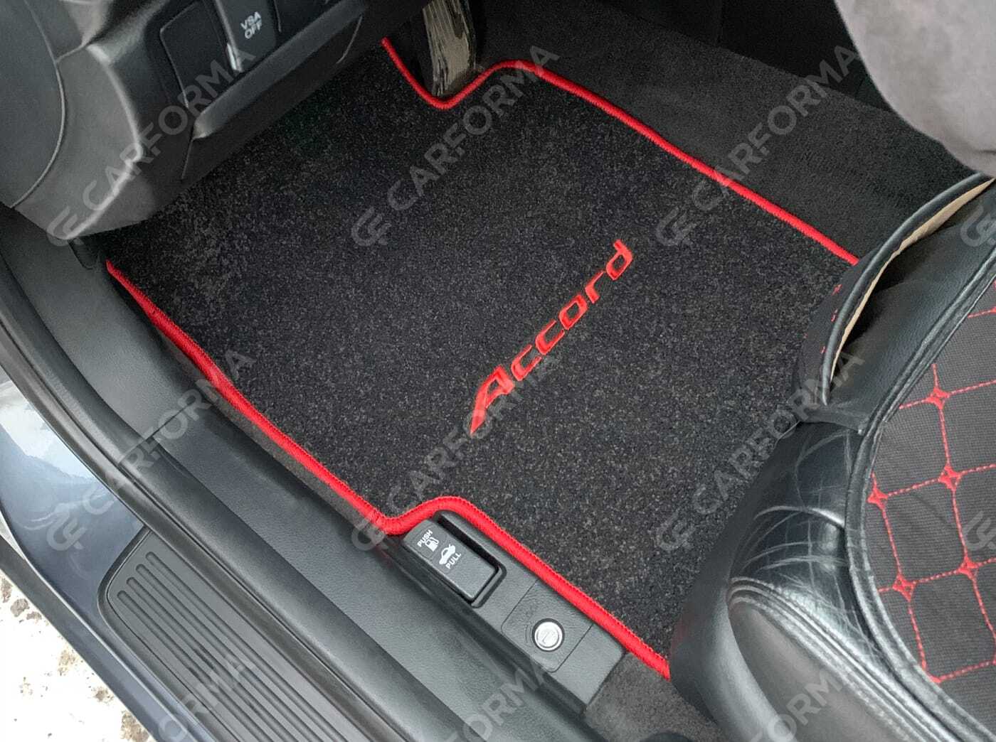 Ворсовые коврики на Honda Accord 7 2002&nbsp;-&nbsp;2008 в Хабаровске