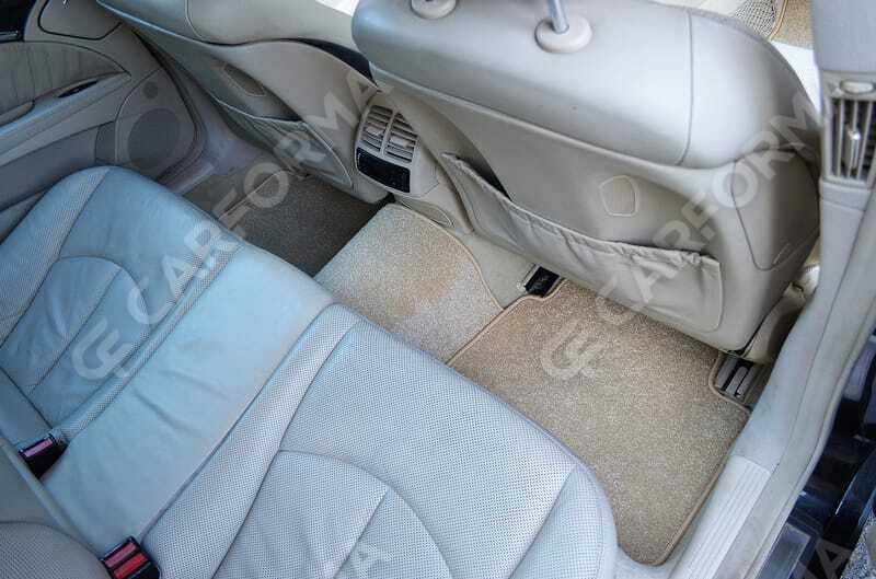Ворсовые коврики на Mercedes E (W211) 2002&nbsp;-&nbsp;2009 в Хабаровске