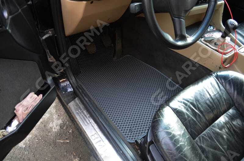 Ворсовые коврики на BMW 5 (E34) 1988&nbsp;-&nbsp;1997 в Хабаровске