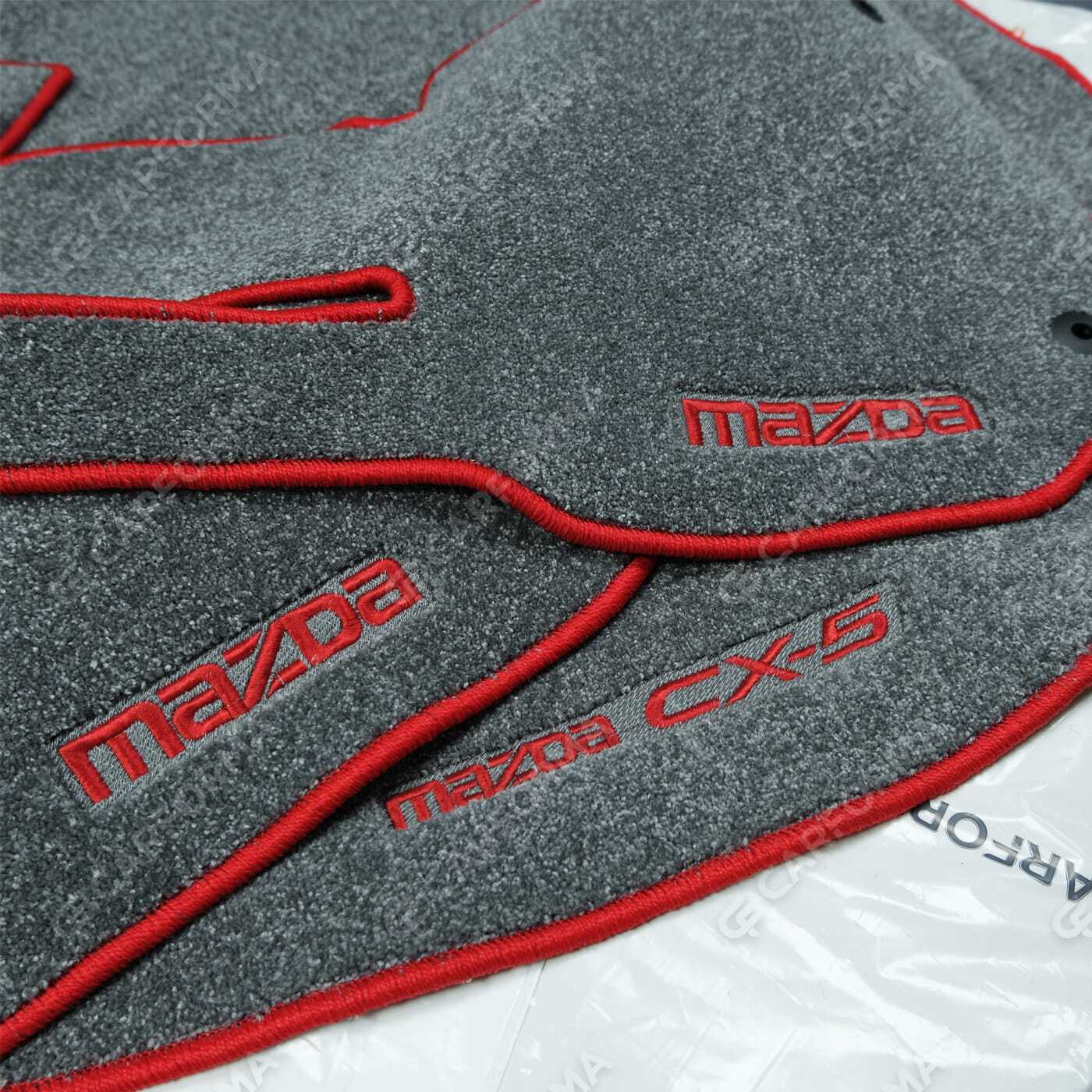 Ворсовые коврики на Mazda CX5 II 2016&nbsp;-&nbsp;2026 в Хабаровске