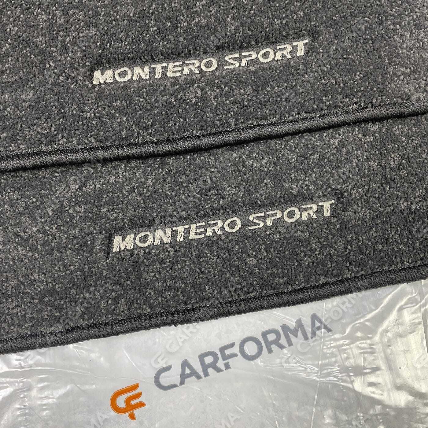 Ворсовые коврики на Mitsubishi Pajero Sport I 1998&nbsp;-&nbsp;2009 в Хабаровске