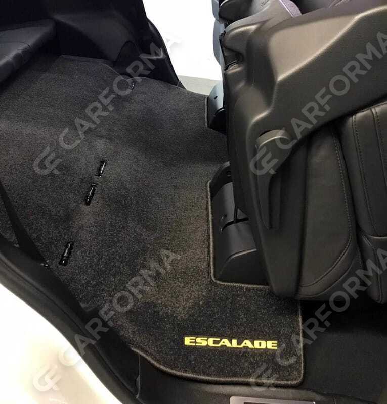 Ворсовые коврики на Cadillac Escalade IV 2015&nbsp;-&nbsp;2021 в Хабаровске