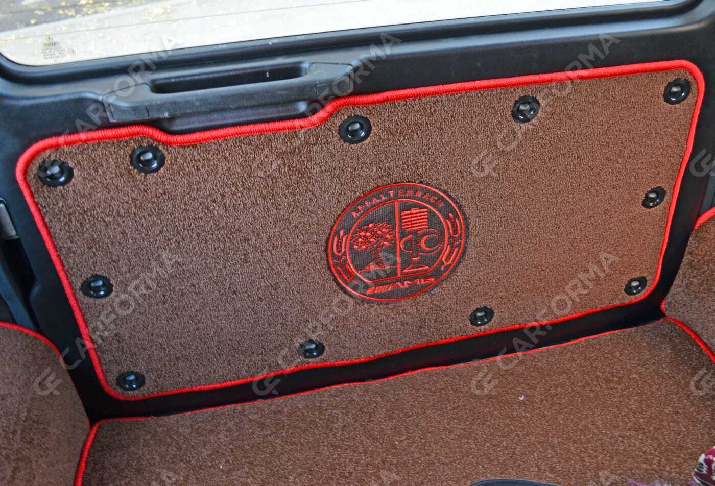 Ворсовые коврики на Mercedes G (W463) рестайлинг 2001&nbsp;-&nbsp;2018 в Хабаровске