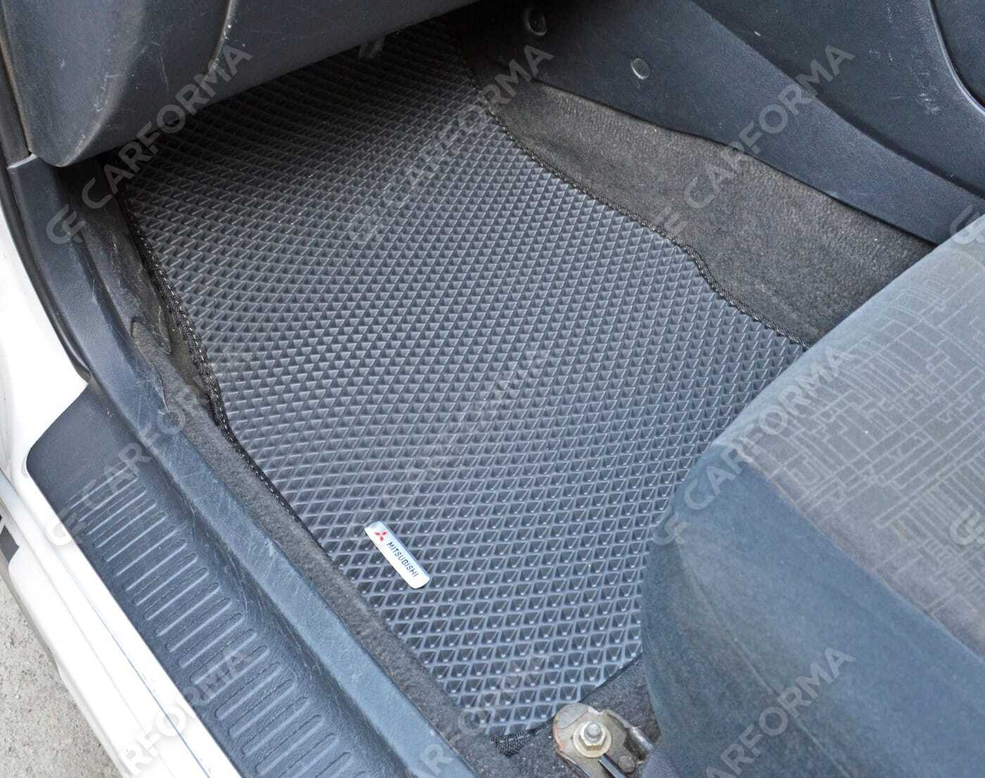 Ворсовые коврики на Mitsubishi Galant VIII 1996&nbsp;-&nbsp;2005 в Хабаровске