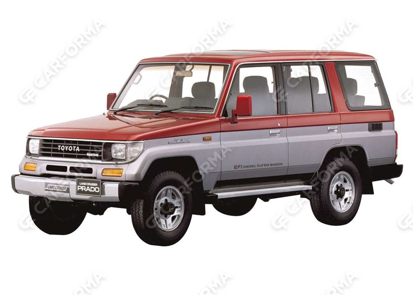 Ворсовые коврики на Toyota Land Cruiser Prado 70 1984&nbsp;-&nbsp;2026